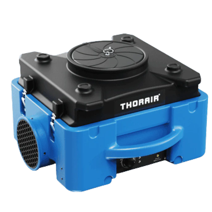 500 CFM HEPA air scrubber available for hire