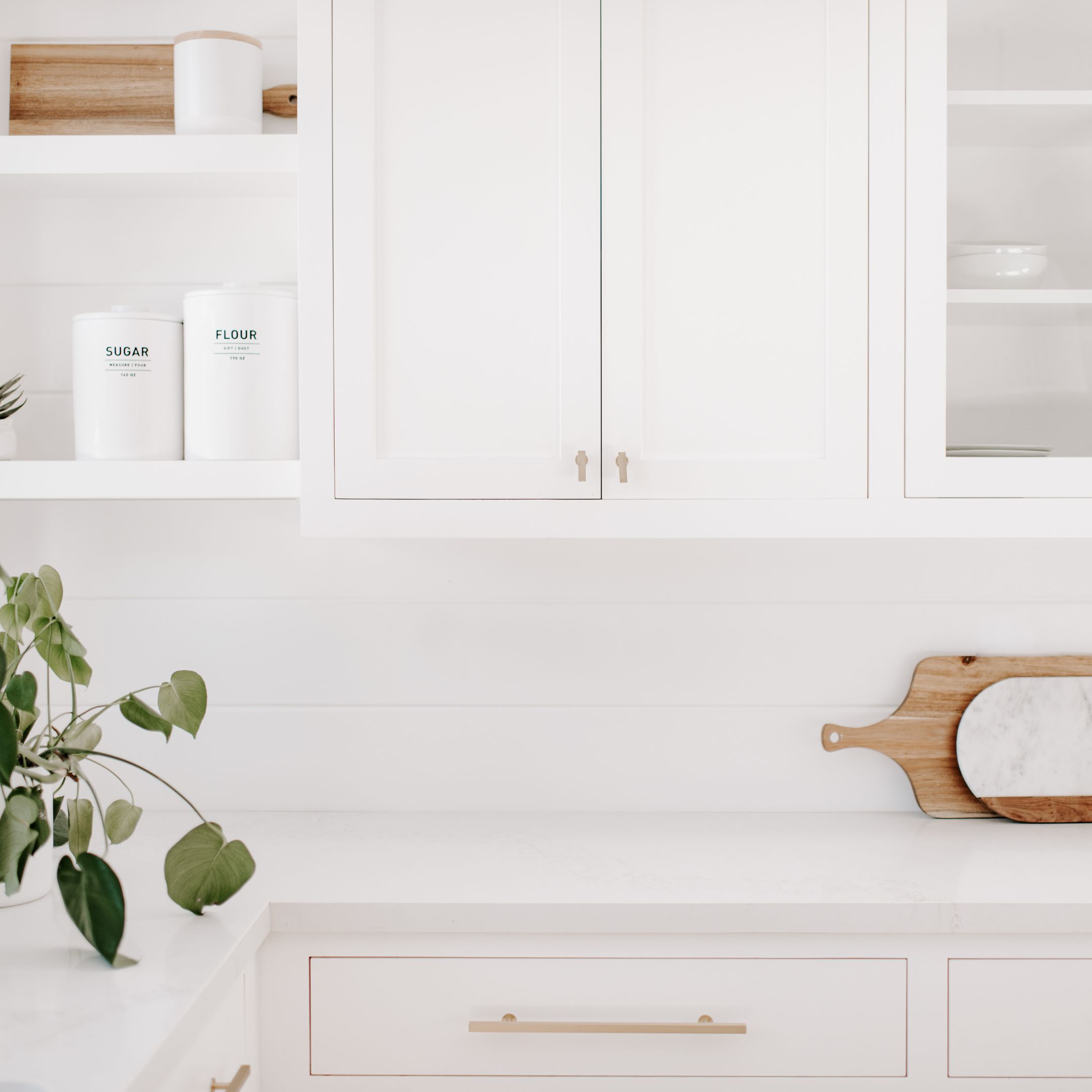 Clean mould-free kitchen after treatment and fogging